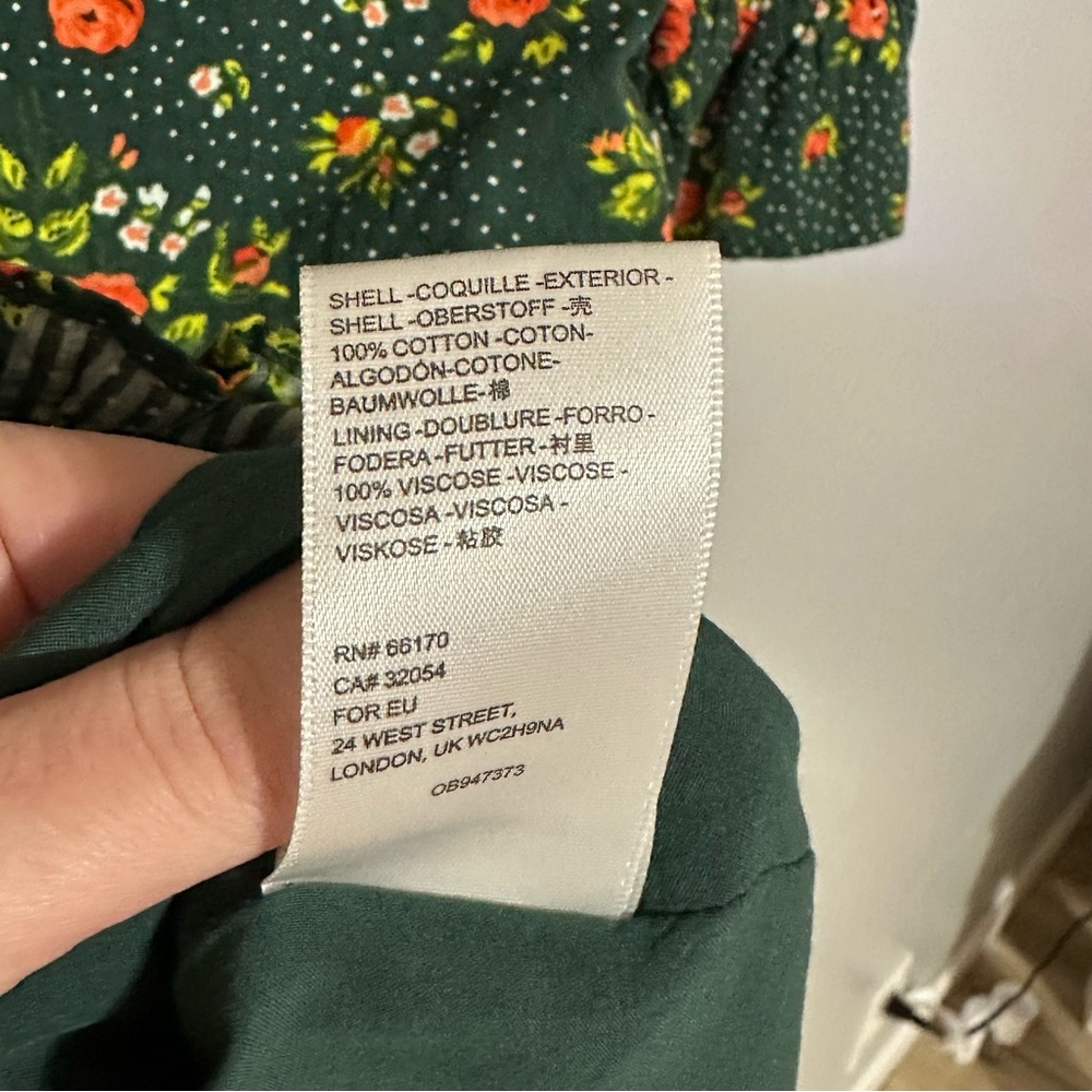 Laura Ashley x Urban Outfitters Maisy Mock Neck Mini Dress - Picture 8 of 11